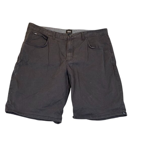 Vans Mens Chino Shorts Size 38 Brown Casual Summer Classic Straight - Picture 1 of 15